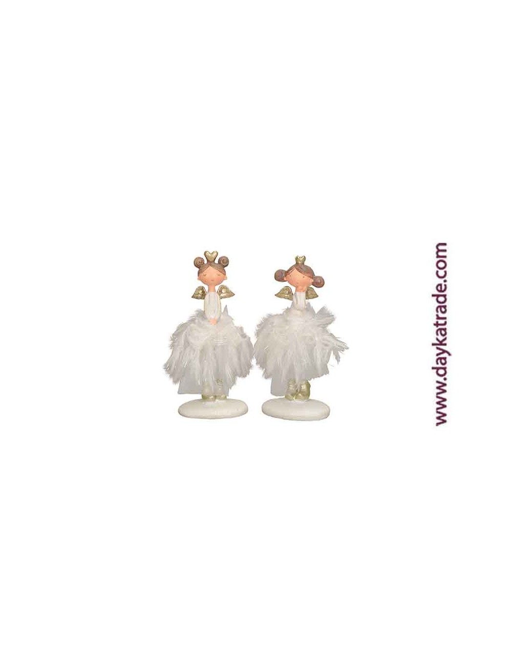 set de 4 parejas de angelitas