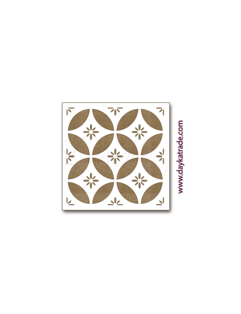 Azulejo en tablero lacado