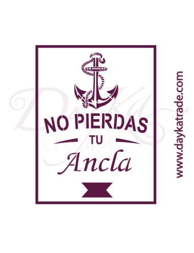 Plantillas de estarcido A4 dayka "marinero"