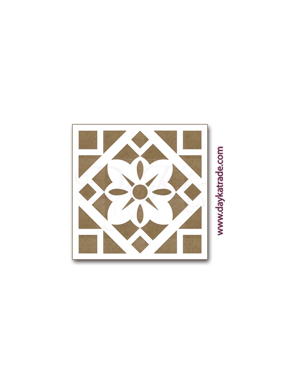 Azulejo en tablero lacado