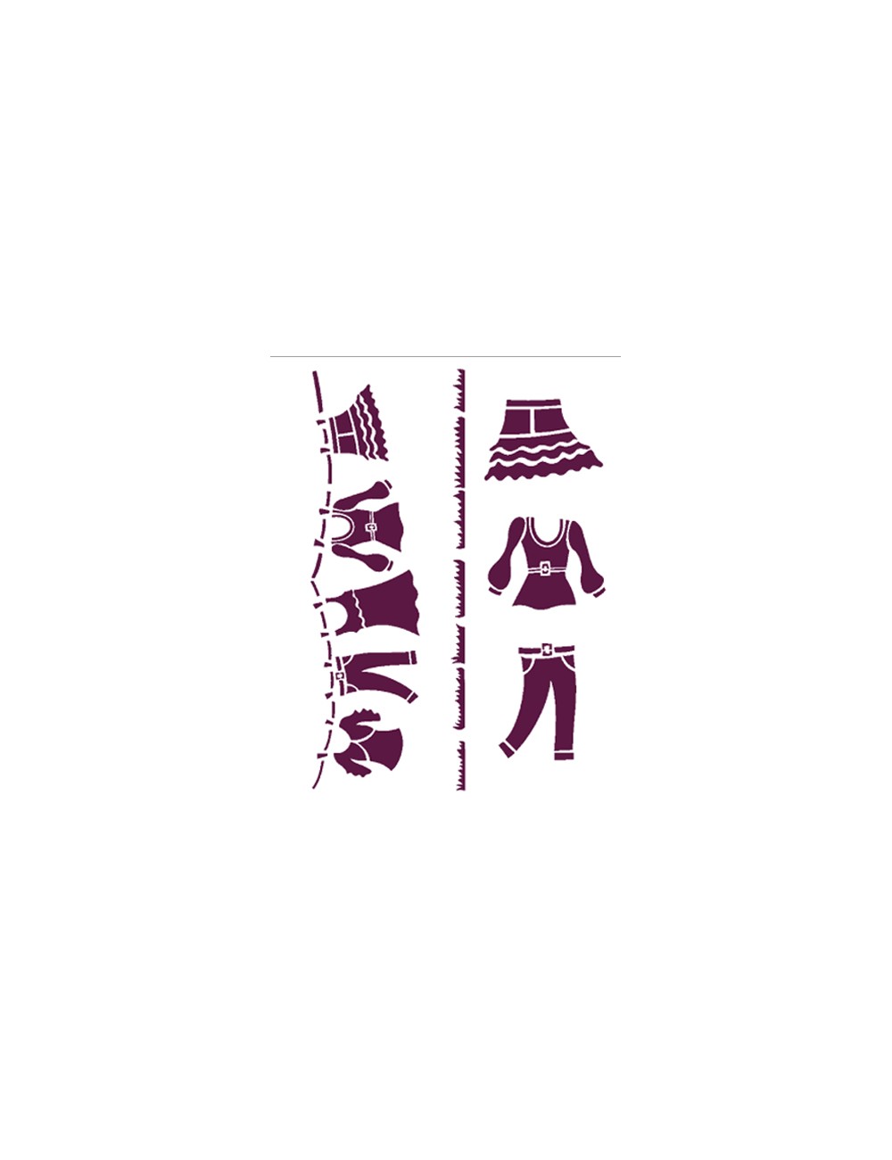 stencil A4 dayka