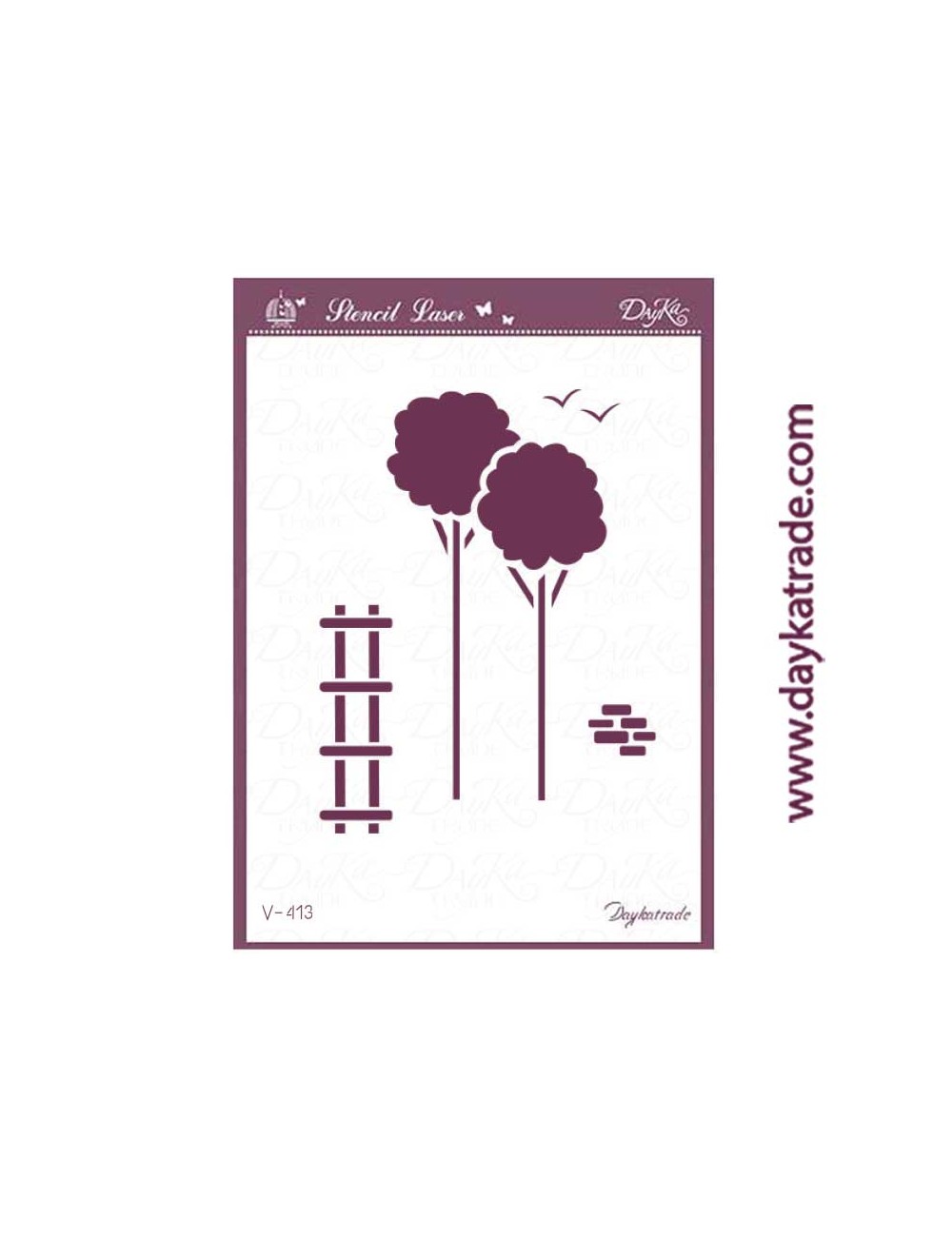 stencil A5 dayka
