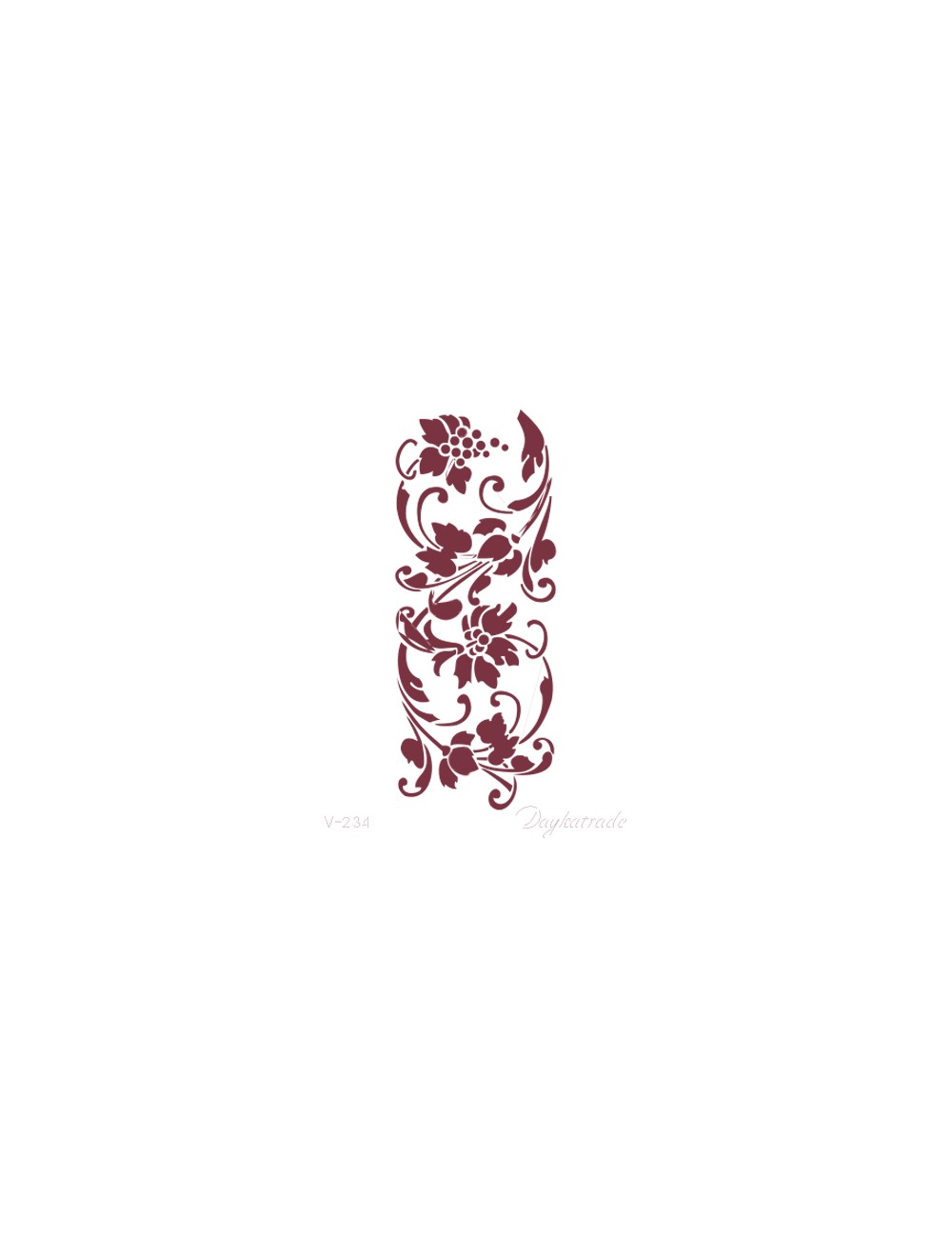 stencil A5 dayka