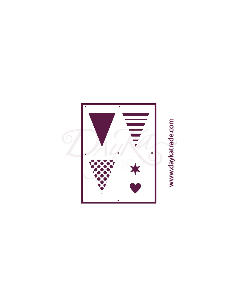 stencil A5 dayka  banderillas