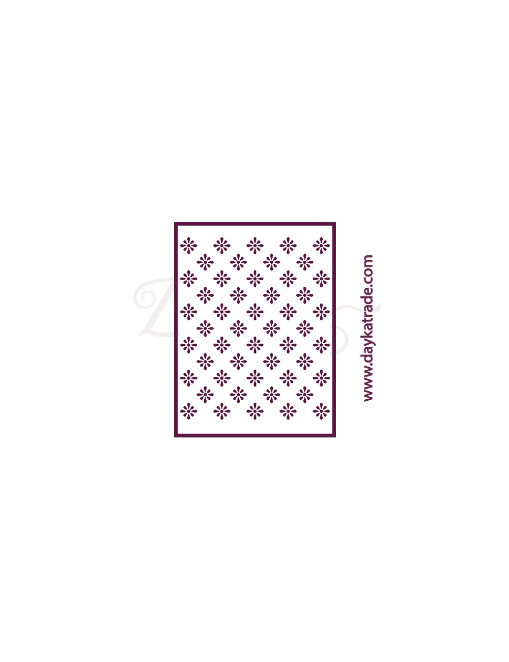 stencil A5 dayka "fondo"