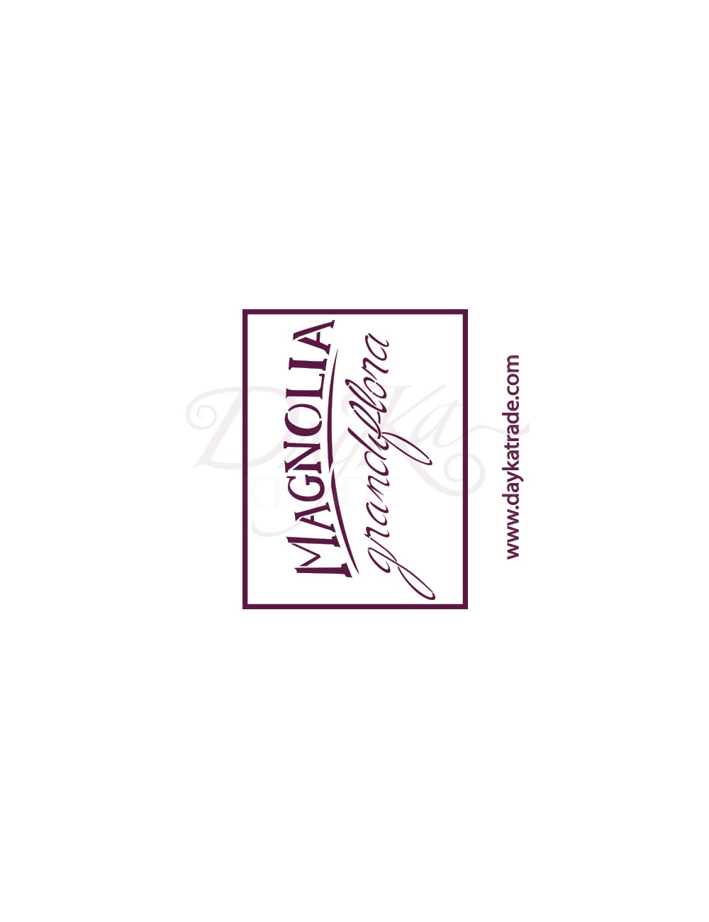 stencil A5 dayka "magnolia"