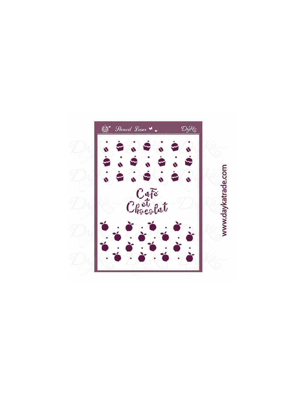 stencil A5 dayka fondo cocina