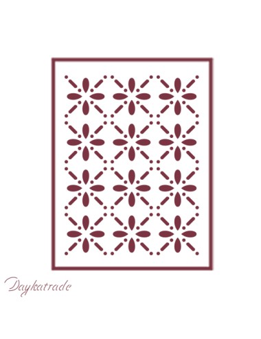 stencil A5 dayka fondo estrellas