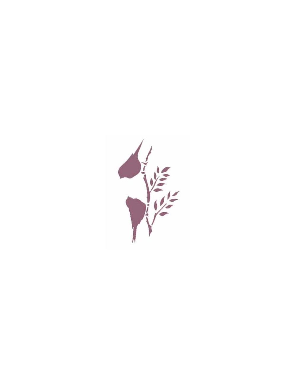 stencil A5 dayka pajaros