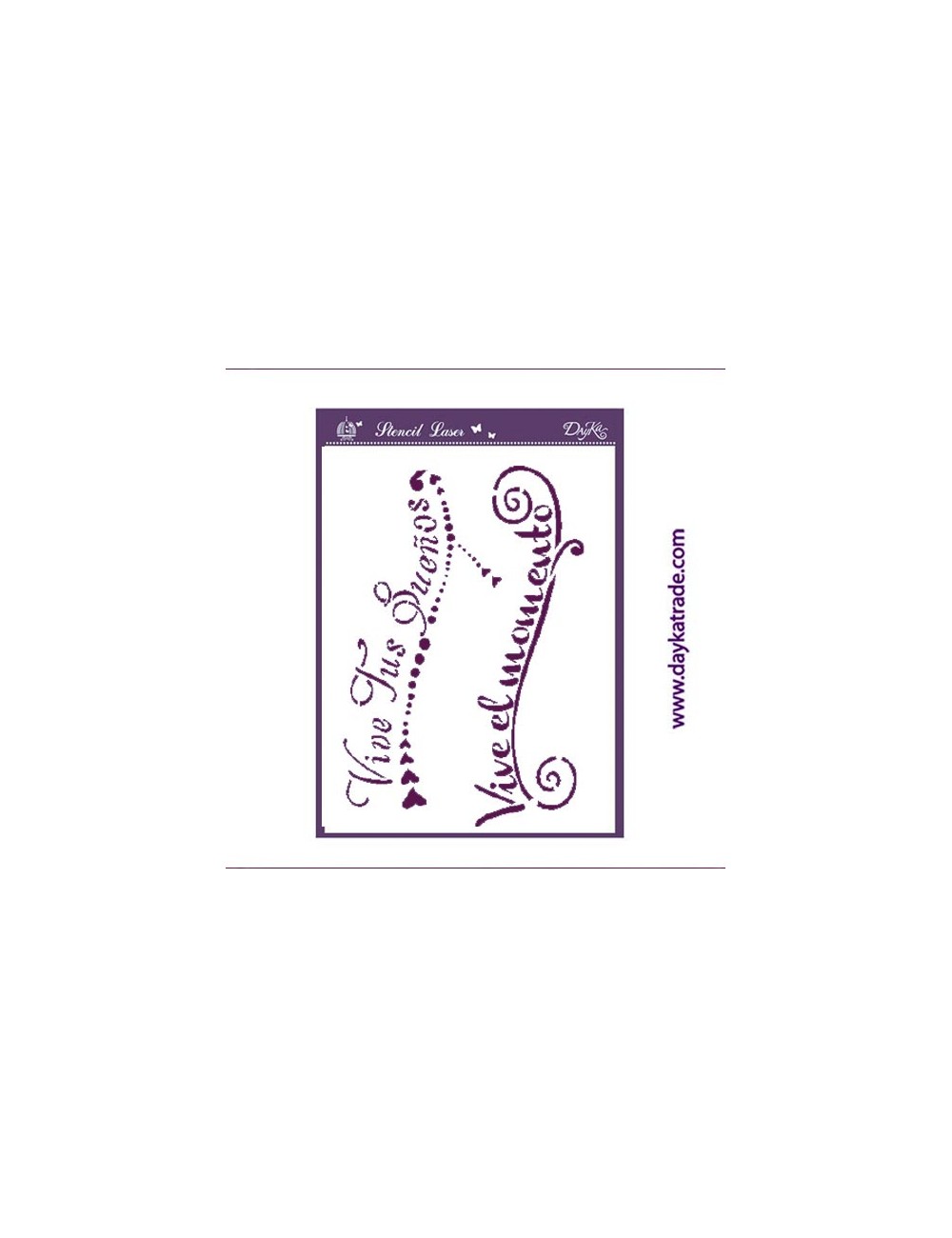 stencil A6 dayka