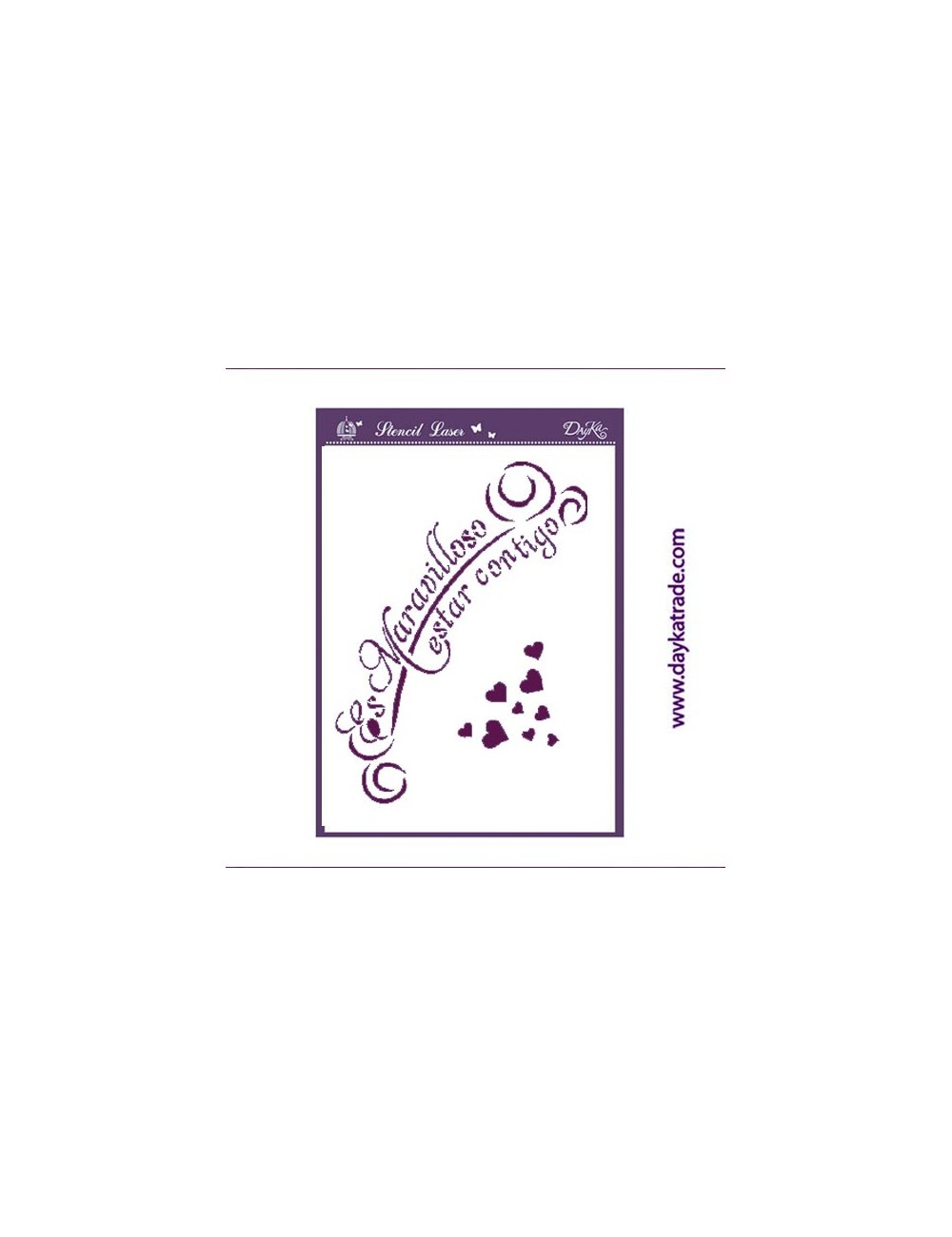 stencil A6 dayka