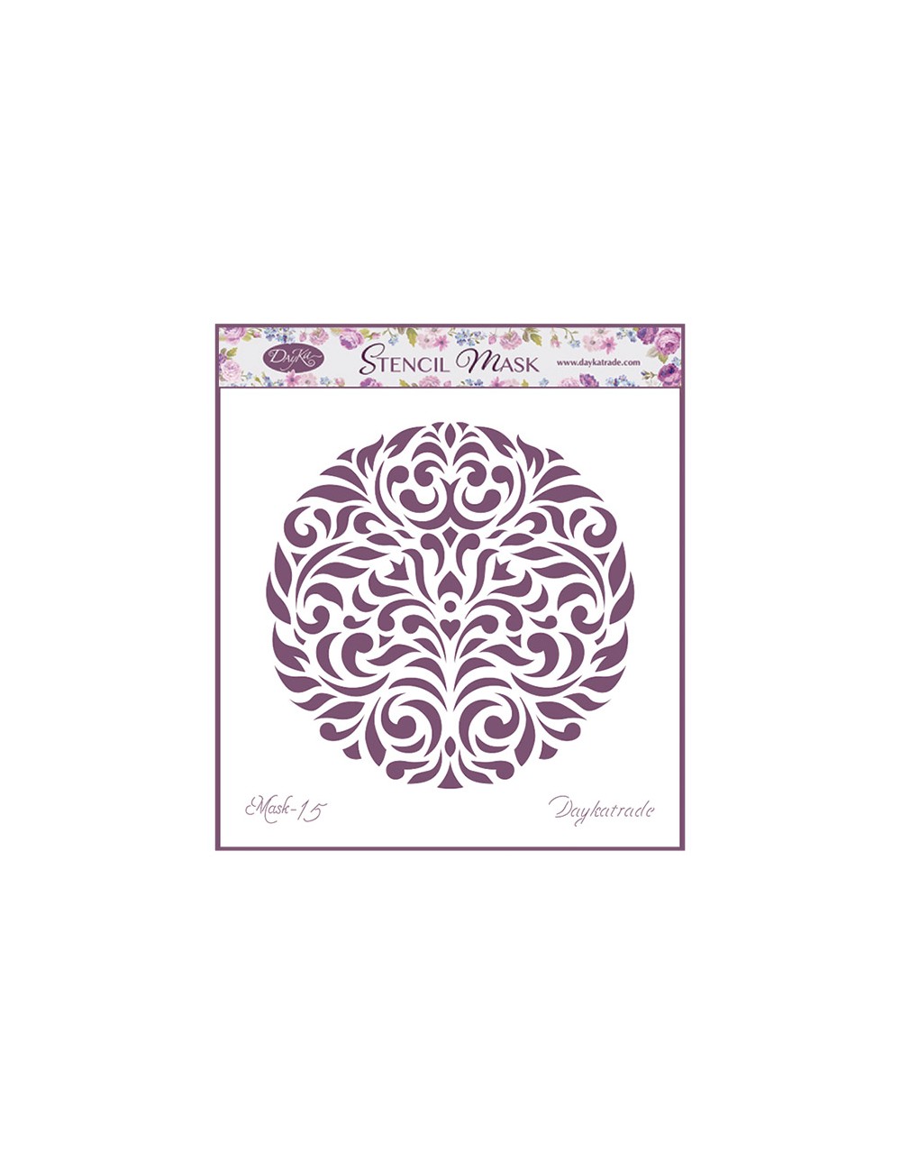 stencil mask dayka "mandala"
