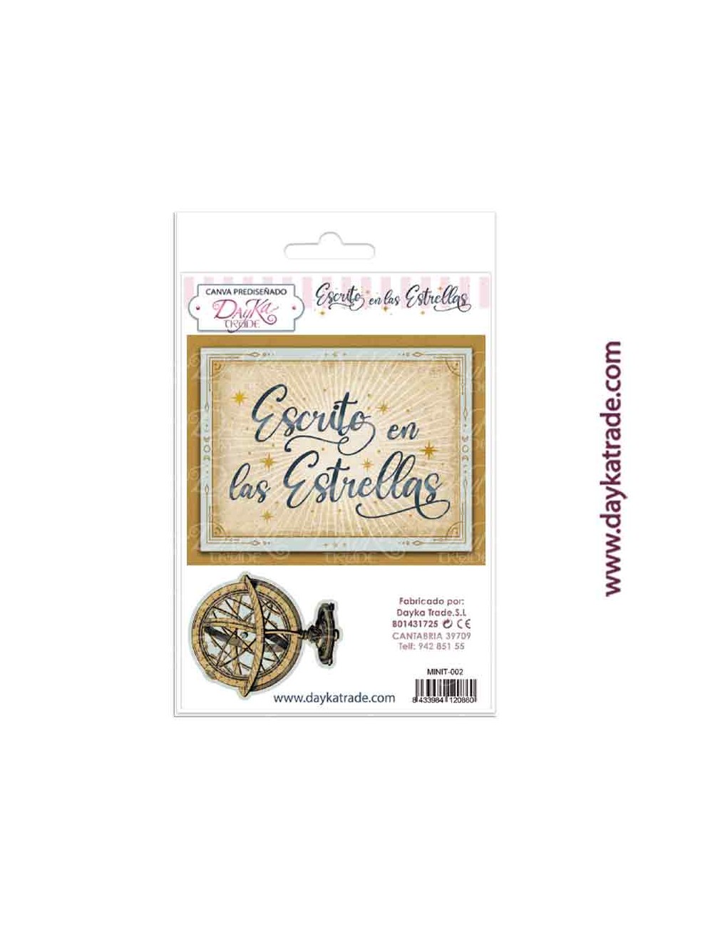 tela para scrapbooking y cartonaje- Escrito en las estrellas