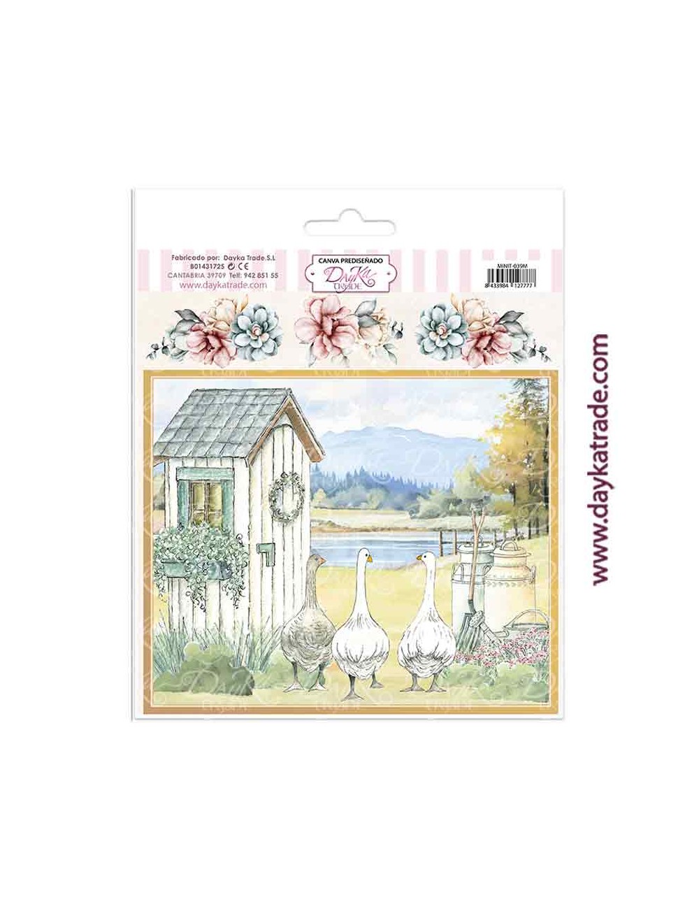 tela para scrapbooking y cartonajeestilo campestre