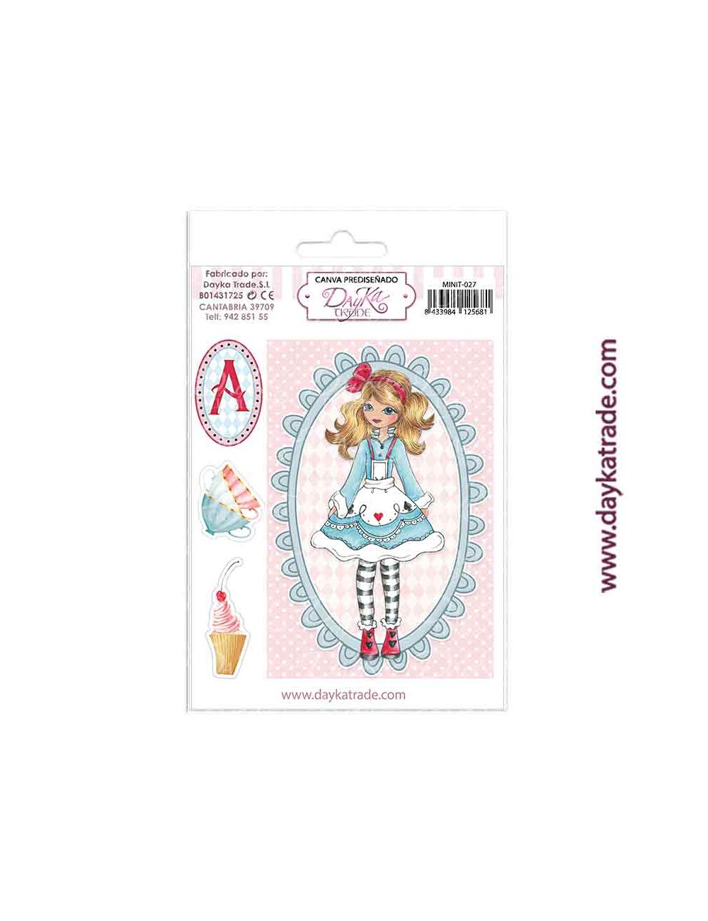 tela parascrapbooking y cartonaje"alicia"