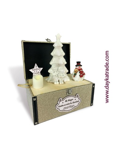Caja sorpresa Navidad mediana