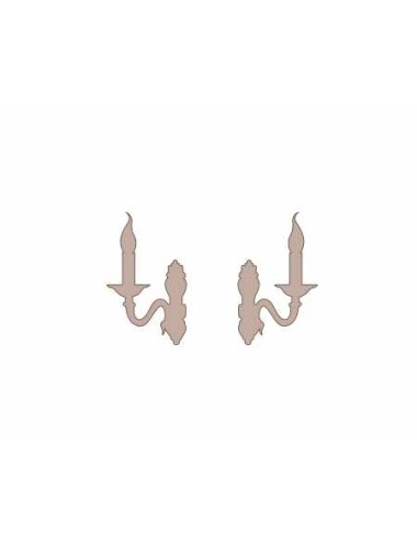 Set 2 candelabros