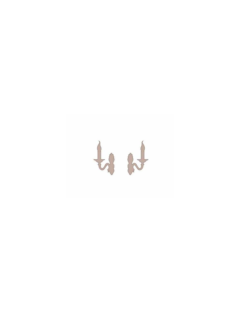 Set 2 candelabros
