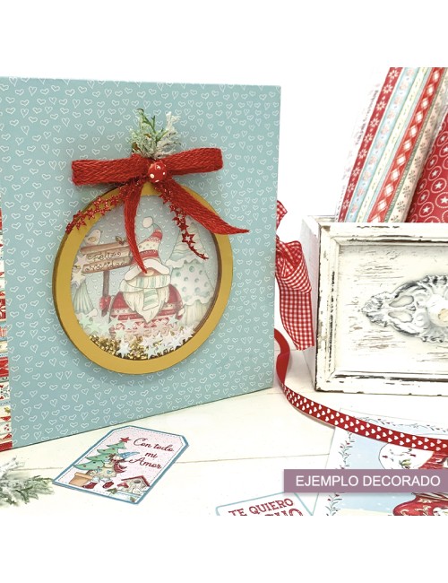 kit álbum scrapbooking: especial Navidad