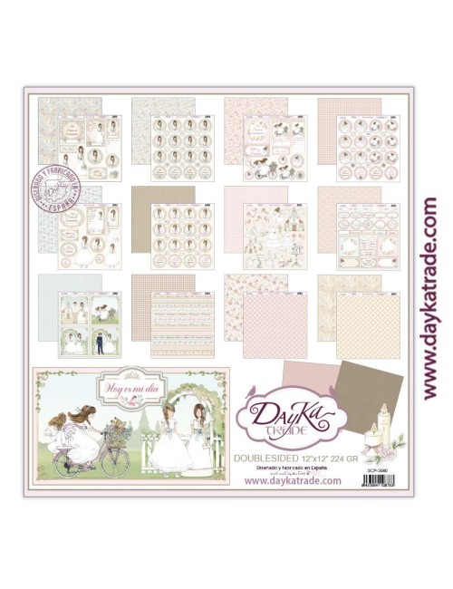 kit scrap Comunión "Hoy es mi día"