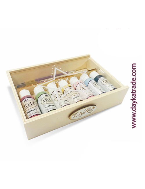 minimaletín de artista - pinturas artis 60ml