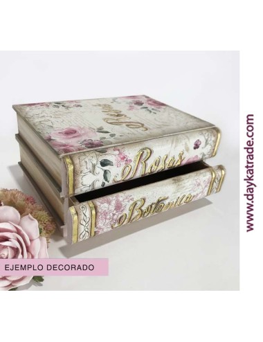 Caja 2 libros rosas