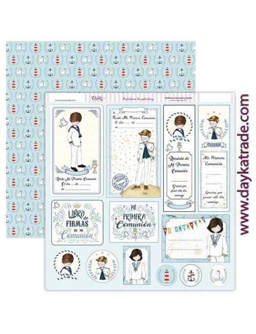 kit "colección Mi Primera Comunión niño" dayka