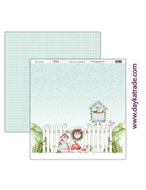 kit colección scrap "Contigo al Polo Norte" 12x12 pulgadas