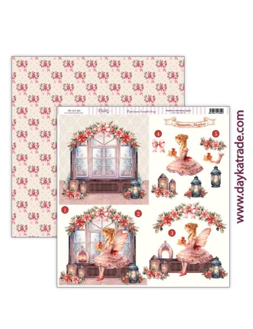 kit scrap colección "Una Navidad de ensueño"