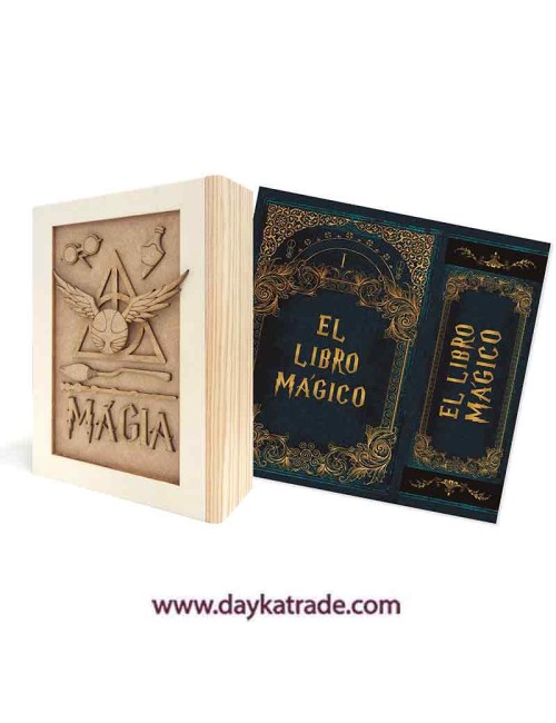 Libro mágico de harry potter