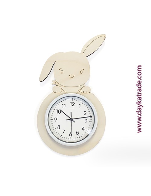 reloj infantil conejo