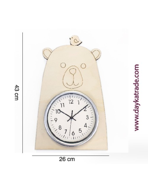 reloj infantil oso