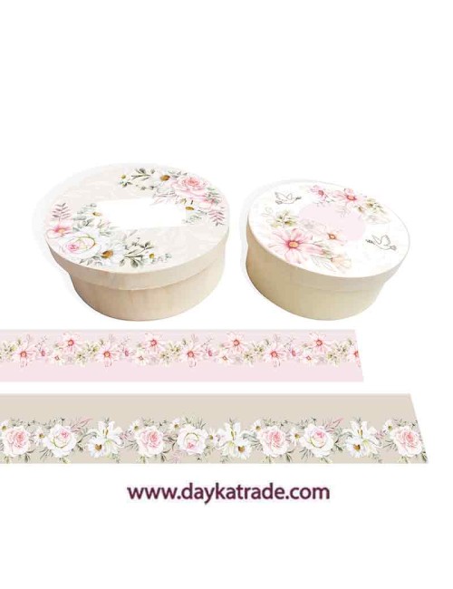 Set de dos cajas con prediseñado