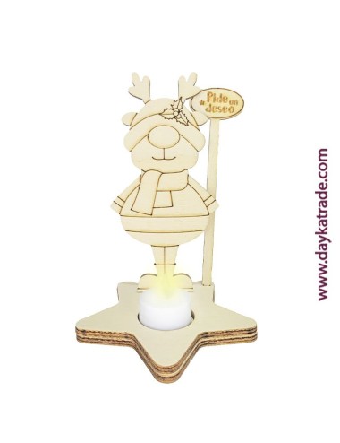 soporte vela reno
