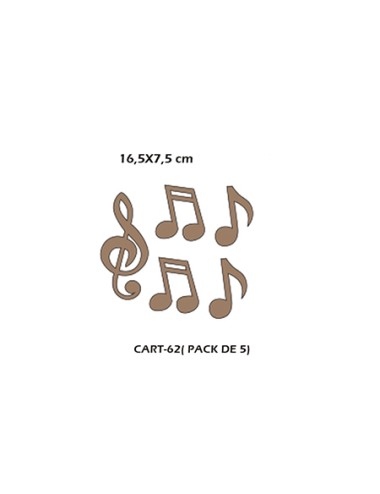Set notas musicales