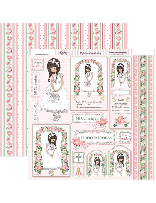 kit "colección Mi Primera Comunión niña " dayka
