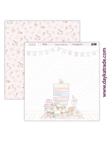 kit scrap bebé "Ha nacido una estrella" niña