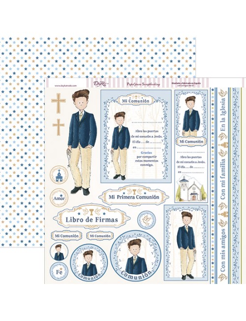 kit "colección Mi Primera Comunión niño " dayka