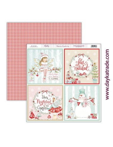 kit scrap "Una Navidad de cuento"