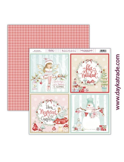 kit scrap "Una Navidad de cuento"