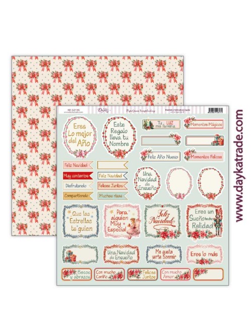 kit scrap colección "Una Navidad de ensueño"