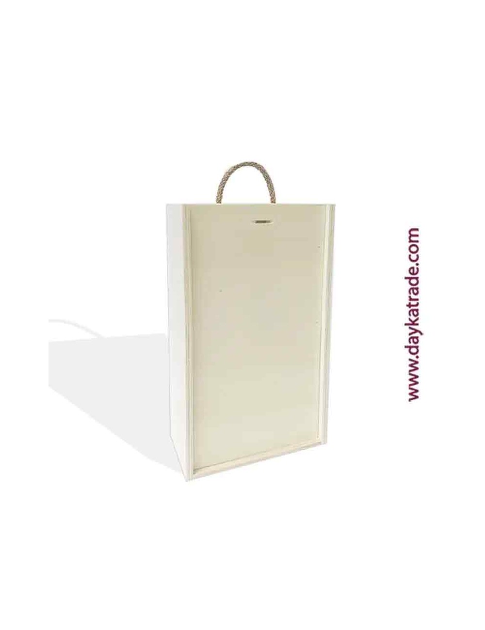 Caja para 2 botella de vino