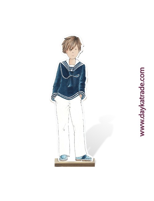niño Comunión marinero azul con tela pre-diseñada