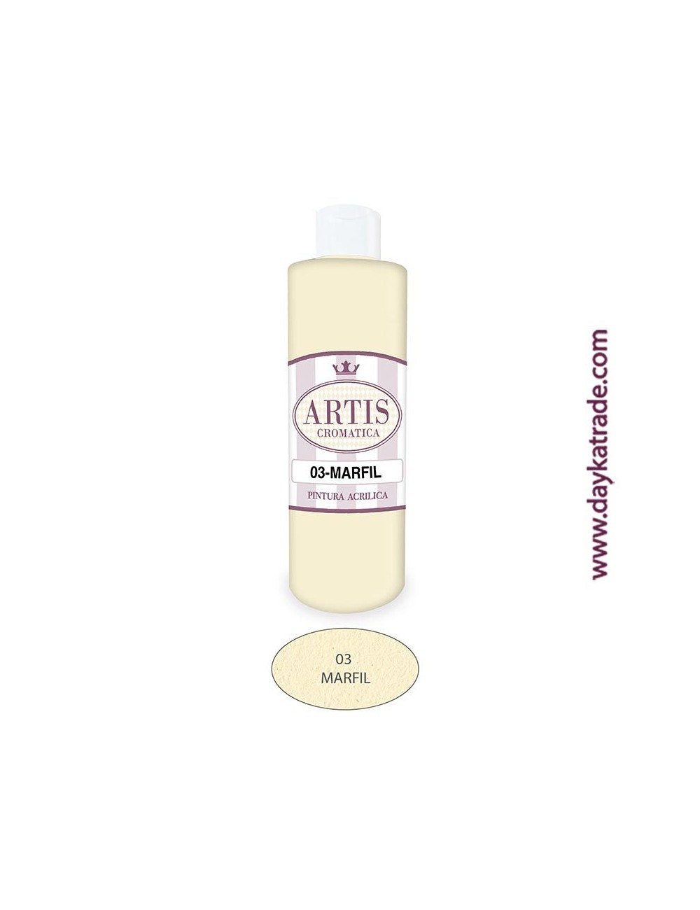 nº 03 marfil pintura acrilica artis (250ml)