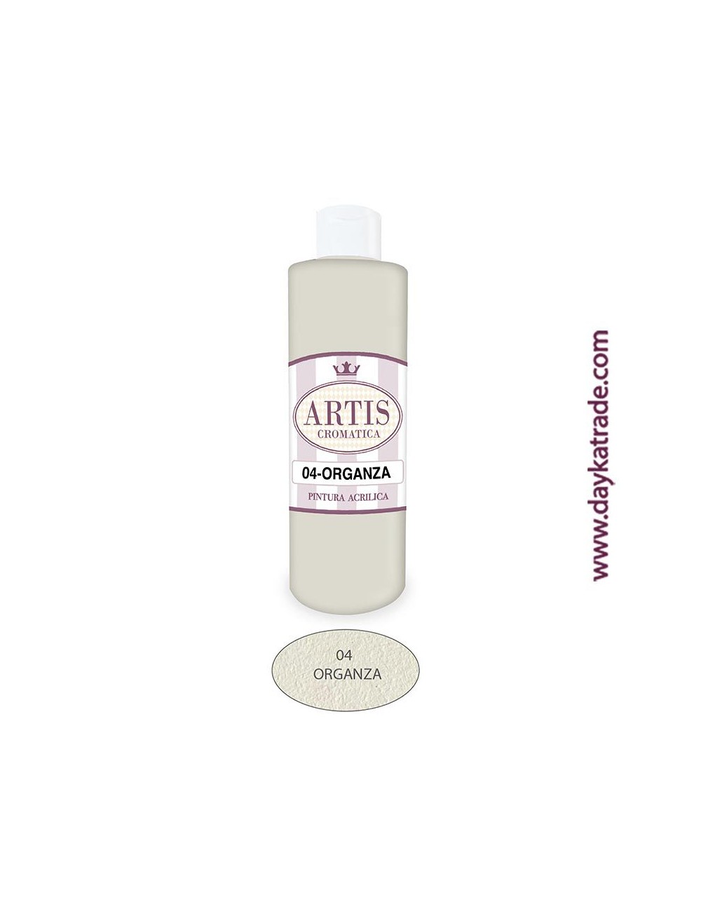nº 04 organza pintura acrilica artis (250ml)
