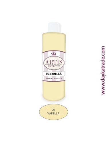 nº 06 vainilla pintura acrilica artis (250ml)