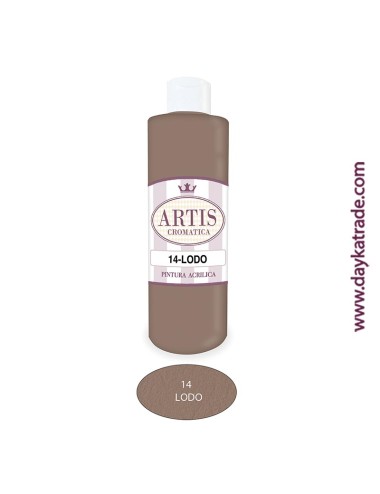 nº 14 lodo pintura acrilica artis (250ml)