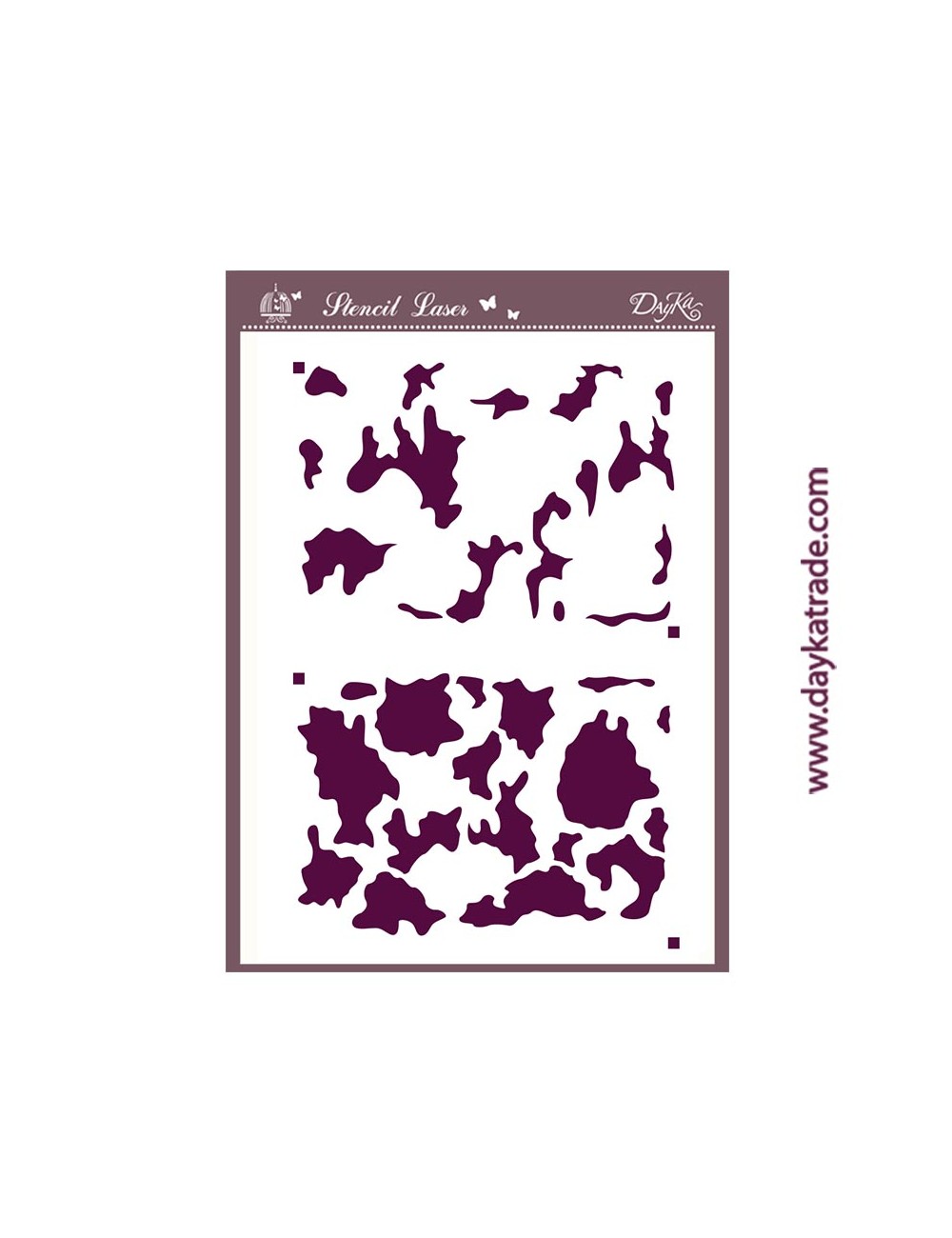 Stencil  A3 camuflaje  fases dayka
