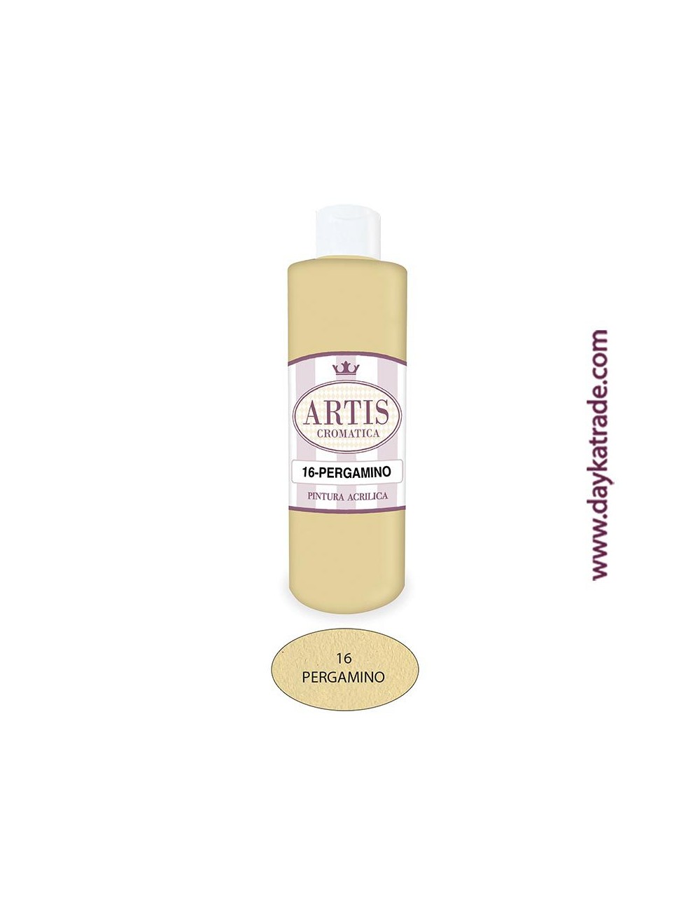 nº 16 pergamino pintura acrilica artis (250ml)