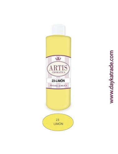 nº 23 limón pintura acrilica artis (250ml)